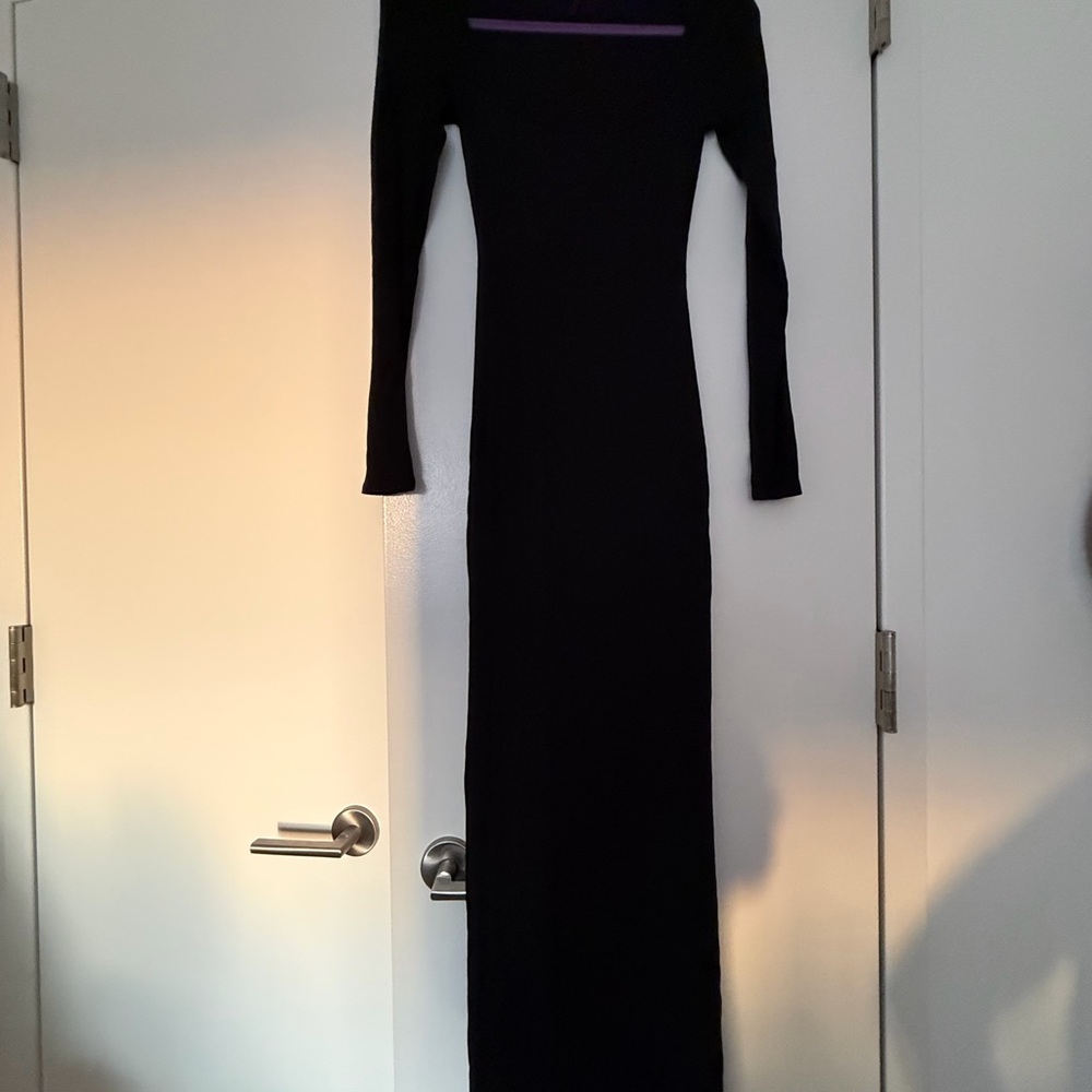 Skims Soft Lounge Long Sleeve Dress - Picture 3 of 3